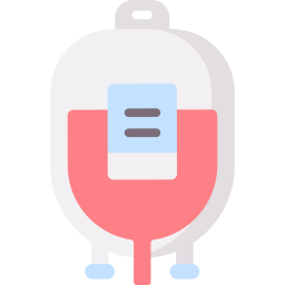 Blood bag icon