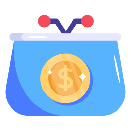 Cash bag icon