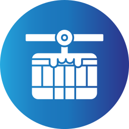 Cable car icon