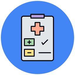 Medical test icon