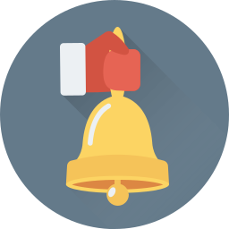 Christmas bell icon