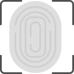 identifición de toque icono