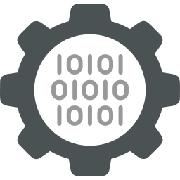 Binary code icon