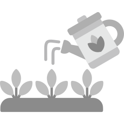 planten water geven icoon