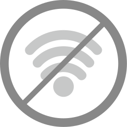 No wifi icon