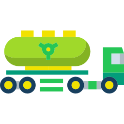 Gas truck icon