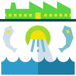 Waste water icon