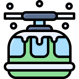 Лыжный подъемник иконка
