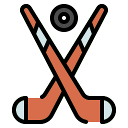 hockey sobre hielo icono