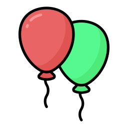 des ballons Icône