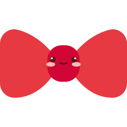 Ribbon bow icon