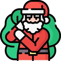 papá noel icono