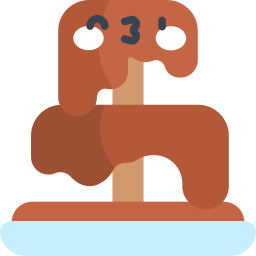 Chocolate fountain icon