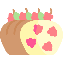 Fruit cake icon