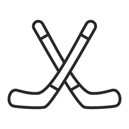 Ice hockey icon