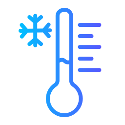 niedrige temperatur icon