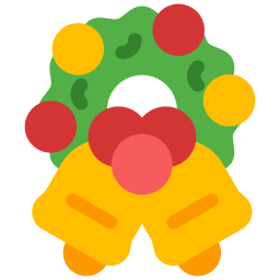 Рождественский венок иконка