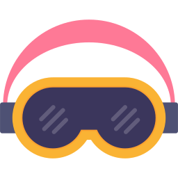 Ski goggles icon