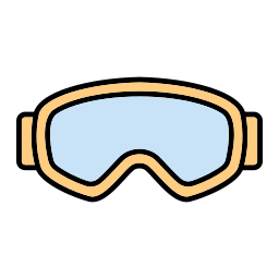 gafas de esquí icono