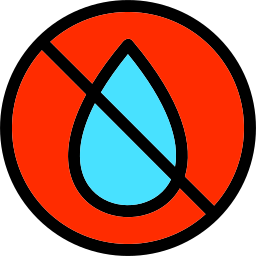 kein wasser icon