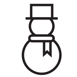 Snowman icon