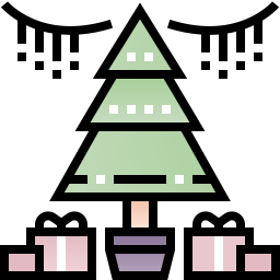 sapin de noël Icône