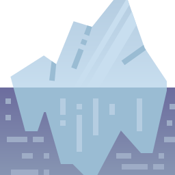 iceberg icono