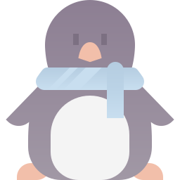 pingüino icono