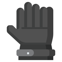 Лыжные перчатки иконка