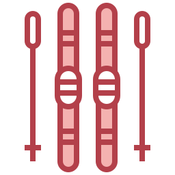 Лыжи иконка
