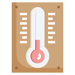 thermomètre Icône