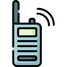 satelliet walkie icoon