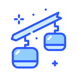 cabine do teleférico Ícone