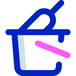 Ice bucket icon