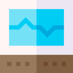 Electrocardiogram icon