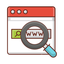 buscador web icono