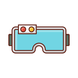 Vr glasses icon