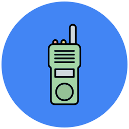talkie walkie Icône