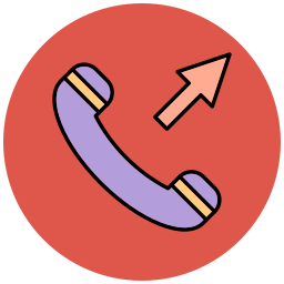 Outgoing Call icon