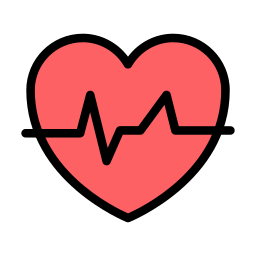 Heart beat icon