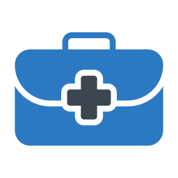 First aid kit icon