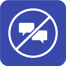 No chat icon