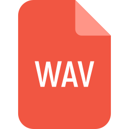 archivo wav icono