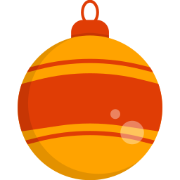 Christmas ball icon