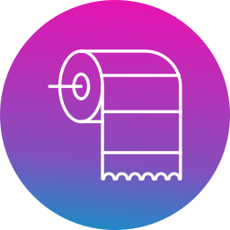 Toilet paper icon