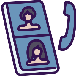 전화 회의 icon