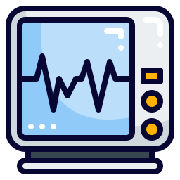 Heart rate monitor icon