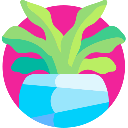 Birds nest fern icon