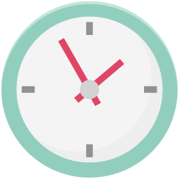 Clock time icon