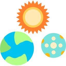 sistema solare icona